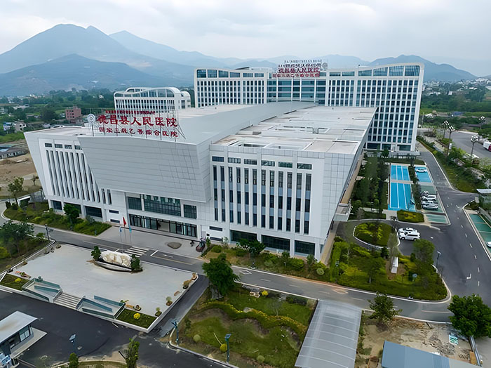 涼山彝族自治州德昌縣人民醫院采用名科ICU探視系統設備